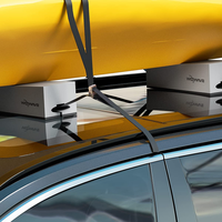 Wooave Quatre pièces EVA Foam Block Carrier Car Rooftop Racks Canoe Carrier kit