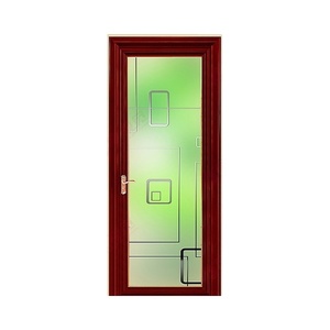 Design Porta del Bagno in Alluminio Tendenze 2025 Idee Porta in Alluminio in Vendita Vetro Impermeabile Grafica - Product Image 5