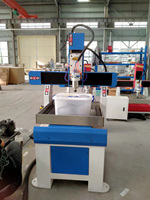 6060 4040 Mini routeur CNC machines de gravure et de sculpture en aluminium 400x400mm