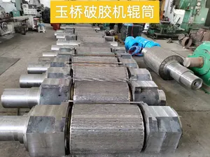 610 Grooved Roller Bearing Assembly Cast-steel Grooved Roller Tire Recycling Equipment