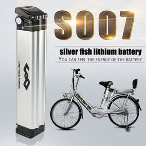 Batería de Iones de Litio Silver Fish de 24 V y 8 Ah, Batería para Bicicleta Eléctrica de 24 Voltios, Carcasa de Batería Silverfish para Bicicleta Eléctrica con Cargador - Product Image 6