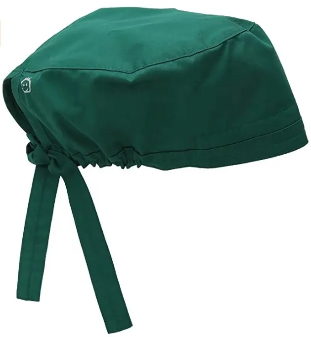 Шапочка с резинкой для врачей, шапочка для медсестер, шапочка для хирургов с повязкой