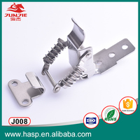 Loquet à ressort puissant en acier inoxydable pour boîte à outils et coffre de compression, loquet à bascule J008