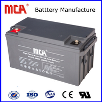 Günstiger Preis 12V 170W 42Ah Hochleistungs-AGM-Batterie für USV, Boote, Alarmsysteme & Elektrostapler 1000 Zyklen