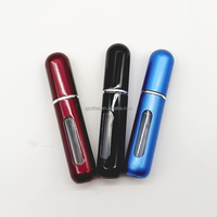 Flacon de parfum de poche rechargeable personnalisé, atomiseur de parfum de qualité supérieure, flacon de parfum en aluminium de 10 ml