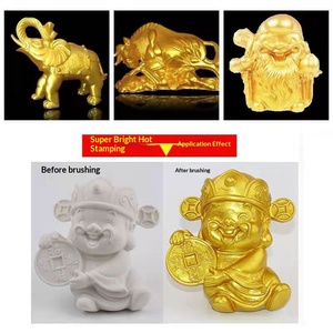 Op maat gemaakte meubels houten deuren kasten ambachten deco gouden folie verf watergedragen gouden verf - Product Image 3