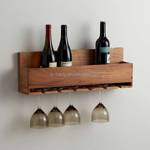 <span class=keywords><strong>Porte</strong></span>-bouteilles à tiges en <span class=keywords><strong>bois</strong></span> OEM Étagère à vin flottante et ensemble de <span class=keywords><strong>porte</strong></span>-verres à vin <span class=keywords><strong>mural</strong></span> en <span class=keywords><strong>bois</strong></span> <span class=keywords><strong>Porte</strong></span>-bouteilles à 6 bouteilles et 6 longues tiges - Product Image 1