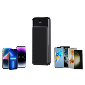 USAMS US-CD200 3 porte Display digitale UltraSlim Battery <span class=keywords><strong>Power</strong></span> <span class=keywords><strong>Bank</strong></span> <span class=keywords><strong>20000</strong></span> Mah caricabatterie Powerbank <span class=keywords><strong>20000</strong></span> Mah <span class=keywords><strong>Power</strong></span> <span class=keywords><strong>Bank</strong></span> - Product Image 4