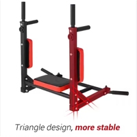 Barre de traction murale multifonction en acier réglable pour tractions et dips – Équipement de fitness pour salle de sport