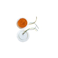 Rond 12 LED Jaune Lampe Stop Turn Brake Feu arrière Encastré Camion Remorque Oeillet XDXH010