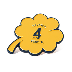 Adesivi in metallo personalizzato <span class=keywords><strong>smalto</strong></span> morbido 3D logo nero <span class=keywords><strong>opaco</strong></span> etichetta in metallo adesivo adesivi decorativi logo personalizzato - Product Image 3