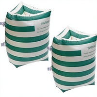 Bouées de bras gonflables en PVC (2 pièces) pour femmes, hommes et enfants – Idéales pour la piscine et la plage en été