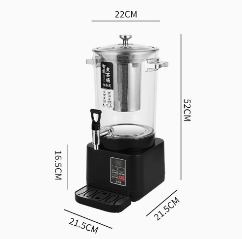 10L - Seau filtrant noir - Modèle