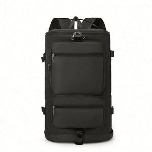Sac de voyage personnalisé en polyester de haute qualité, avec séparation humide/sec, fermeture éclair, grande capacité, sac à dos de sport portable - Product Image 3