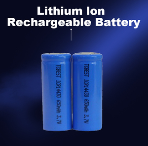 Solution de batterie Li-ion efficace 650mAh <span class=keywords><strong>ICR14430</strong></span> 3.7V pour appareils portables Batteries cylindriques au lithium-ion - Product Image 6