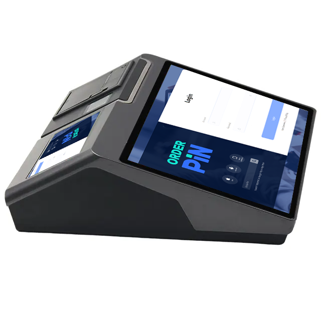 11.6 Inch Touch Screen Point of Sale System Thermal Printer Android  Software Cloud POS Terminal