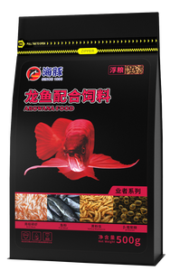 アロワナ魚爬虫類食品500g用のタンパク質が豊富なポルポイズ工場卸売ドライサプリメント食品 - Product Image 3