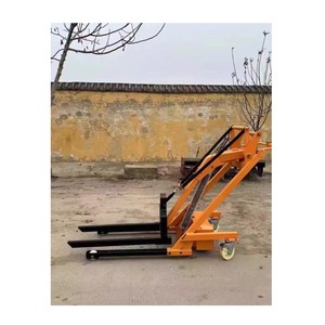 <b>Manual</b> Stacker <b>Forklift</b> Hydraulic Loading and Unloading Hydraulic <b>Forklift</b> for Trucks and Container - Product Image 5