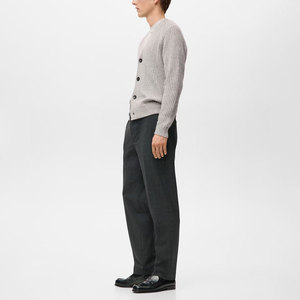 OEM Custom Made <b>Mens</b> <b>Cardigan</b> Sweater with Comfortable Fabric and Modern Classic Design Wholesale <b>Mens</b> Winter <b>Cardigan</b> - Product Image 3