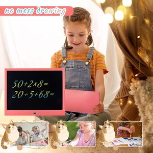 LCD Writing Tablet Doodle Board 10-inch Colorful ABS Drawing <b>Pad</b> Kids Travel Essential Sketch <b>Pad</b> with 1 Year Warranty - Product Image 6