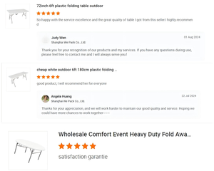 Mesas de banquetes plegables de círculo redondo de estilo moderno para bodas, eventos y fiestas, alquiler para hoteles, hospitales y entradas - Product Image 2