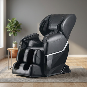 Fauteuil de massage industriel noir à gravité zéro de qualité DIY avec personnalisation OEM/ODM, fauteuil de bien-être rembourré pour la maison avec panneau de commande - Product Image 3