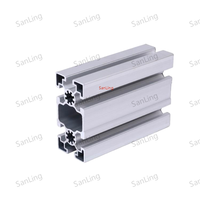 Profilé d'extrusion en aluminium personnalisé 6061 anodisé prix d'usine fournisseur chinois pour moules profilé de cadre en aluminium personnalisé
