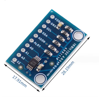 Módulo ADC ADS1115 de 16 bits y 4 canales, placa convertidora analógica a digital de precisión I2C