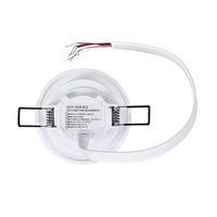 ACP-1008 Détecteur de mouvement encastré au plafond à profil bas de haute qualité, 360 degrés, détection PIR 8m, 12-24V, 20-320 Lux, Nouveauté