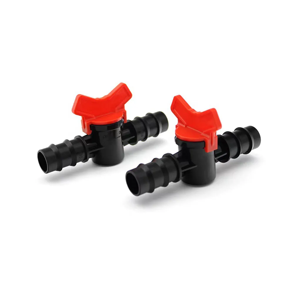 Garden Supplies 16mm 0.5inch Agriculture Irrigation Valve 1/2 Inch Shut Off Valve For Garden Hydroponic Sprinkler System