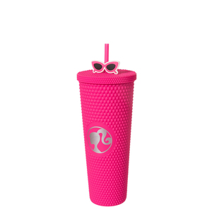 Commercio all'ingrosso di personalizzazione MINISO bottiglia di acqua <span class=keywords><strong>Barbie</strong></span> serie 700mL paglia Durian tazza di plastica di alta qualità tazza di acqua divertente e carino - Product Image 6