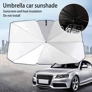 4.2m Automatic Folding Car Roof <b>Umbrella</b> Store Function Windshield Portable Sun Shade Cover Custom Logo Travel Agency Metal - Product Image 4