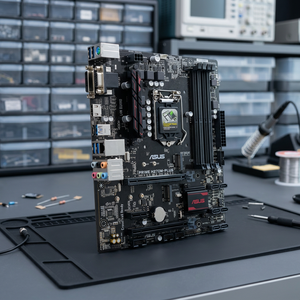 ใหม่คอมพิวเตอร์เดสก์ท็อปเมนบอร์ด B-250M-PLUS DDR4 64 GB 1151 พิน ดูอัล M.2/VGA/DVI พอร์ต - Product Image 3