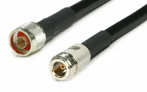 Antena Kabel Pigtail RF Koaksial, Konektor Laki-laki Ke Perempuan