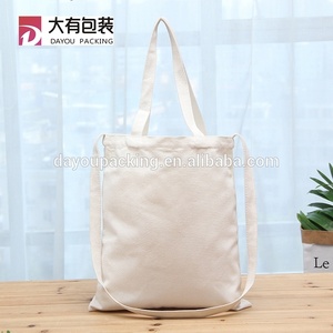 Al por <span class=keywords><strong>mayor</strong></span> nuevo estilo ecológico tamaño blanco solo hombro algodón canvas crossbody bolso para estudiantes - Product Image 6