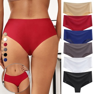 Slip in Seta Ghiaccio di Alta Qualità ODM, Senza Cuciture, Comodi, Traspiranti, a Vita Media, Tinta Unita - Product Image 2