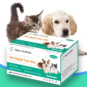 Kits de test rapide d'antigène pour animaux de compagnie pour chien animal de compagnie