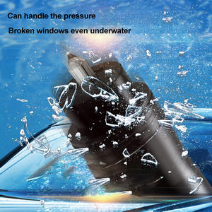 Marteau de sécurité en alliage d'aluminium <span class=keywords><strong>pour</strong></span> voiture outil de sauvetage d'urgence coupe-ceinture de sécurité brise-vitre martillo de seguridad - Product Image 2