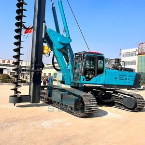 SDLQ LQR150C 30m CFA 콘크리트 드릴링 리그 머신 42T 파일 파일링 리그 엔진 펌프 모터 베어링 기어 박스 코어 구성 요소 - Product Image 3