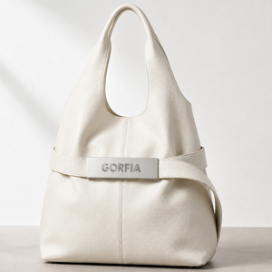 Bolso de Hombro Tipo Hobo para Mujer, de Cuero PU, Gran Capacidad, Casual, para Uso Diario - Product Image 3