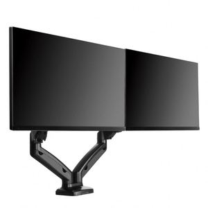 Soporte de Escritorio para Monitor con Brazo de Resorte de Gas y Pantalla LCD Dual Ajustable, Inclinación de 90 Grados, Nuevo y en Stock - Product Image 3
