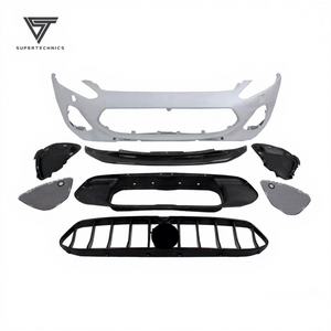 Pare-chocs avant semi-carbone pour Maserati Granturismo GT GTS GC 2007-2015, mise à niveau vers le nouveau style <span class=keywords><strong>Zeda</strong></span> - Product Image 1