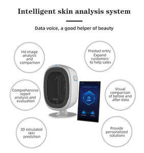 เครื่องวิเคราะห์ผิวหนัง AI 3 กล้อง พร้อมหน้าจอสัมผัส ใช้พลังงาน AI แบบพกพาสำหรับการวิเคราะห์สภาพผิว - Product Image 2