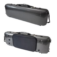 Sac à dos ultra-léger en fibre de carbone avec double bandoulière et serrure à combinaison pour instruments de musique