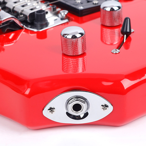 Guitare électrique MS-200, instruments de musique, prix de gros, corps en tilleul en forme de flamme, 24 frettes, instruments à cordes - Product Image 6