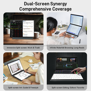 11 pollici Dual Touch Screen N100 DDR4 16GB SSD 512GB 3.40GHz Notebook <span class=keywords><strong>Computer</strong></span> portatile Touch ID Tablet 2 in 1 - Product Image 5