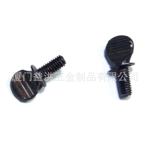 Yihong Hand Operated Positioning <b>Screws</b> Metric <b>Flat</b> Head Black Coated Carbon Steel Grade A Standard Thread - Product Image 5