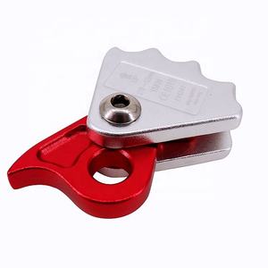 Descendeur d'arrêt d'escalade 15KN descendeur d'arrêt auto-freinant pour anneau de descendeur de sauvetage de corde équipement d'escalade sécurité escalade - Product Image 5