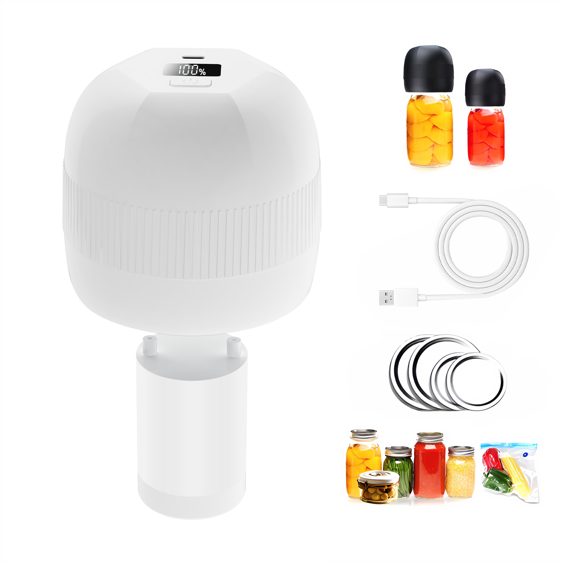 Montagna di neve bianca