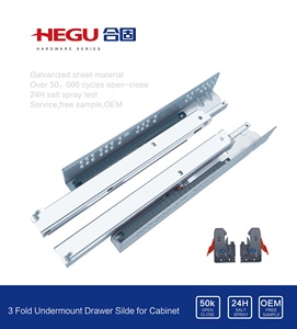 Full Extension Giấu 3 Way Undermount Slide - Product Image 2